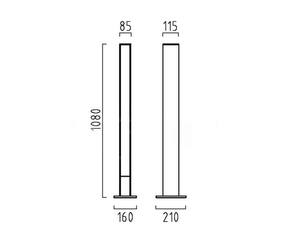 Осветительный столб Helestra TENDO 44 A19231.93, фото 2