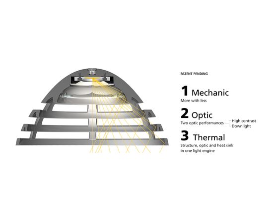 Потолочный светильник Artemide Architectural Incipit 214 Ceiling, фото 3