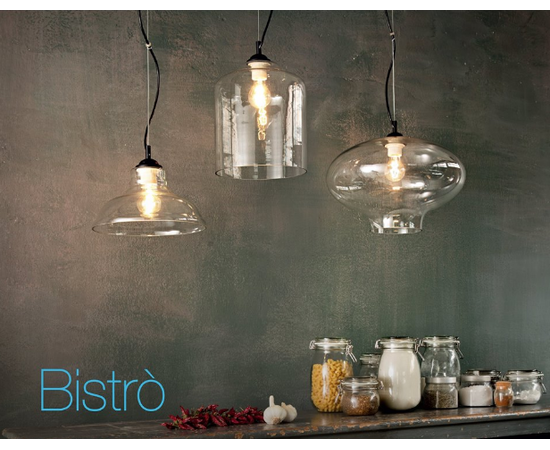 Подвесной светильник Ideal Lux BISTRO&#039; SP1 PLATE, фото 2