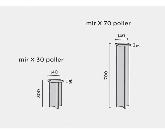 Осветительный столб IP44.de mir X 70 poller, фото 3