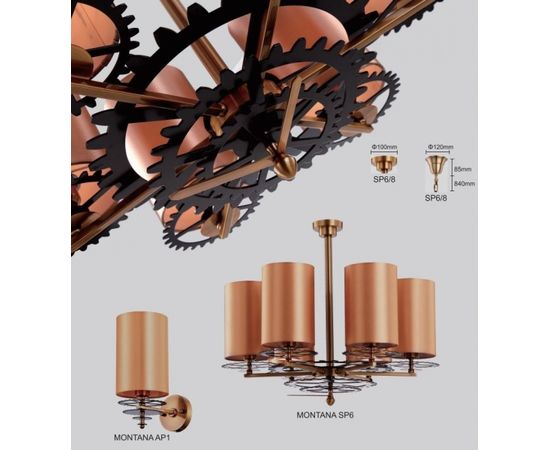 Crystal Lux MONTANA AP1, фото 2