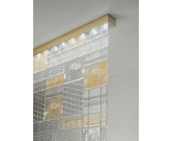 Подвесной светильник Fabbian Laminis LED STRIP - 1 GLASS WALL, фото 4