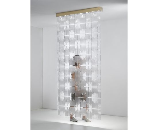 Подвесной светильник Fabbian Laminis LED STRIP - 1 GLASS WALL, фото 7