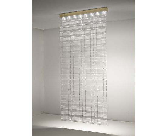 Подвесной светильник Fabbian Laminis LED STRIP - 1 GLASS WALL, фото 8