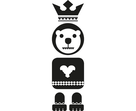 STICKER TOTEM BEAR, фото 1