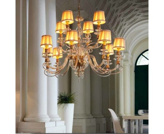 Люстра Avivo Lighting ALICANTE SATIN SHADE L8, фото 2