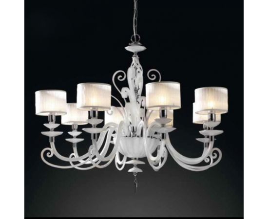 Люстра Avivo Lighting ALICANTE WHITE SHADE L8, фото 1