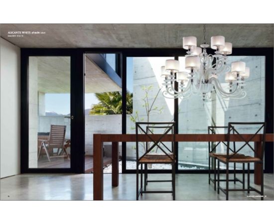 Люстра Avivo Lighting ALICANTE WHITE SHADE L8, фото 2