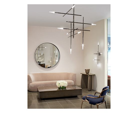 Подвесной светильник Holly Hunt KITAMI CHANDELIER, фото 4