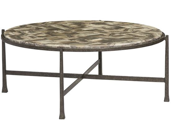 Журнальный столик Vanguard Furniture Brut Round Cocktail Table Base, фото 2