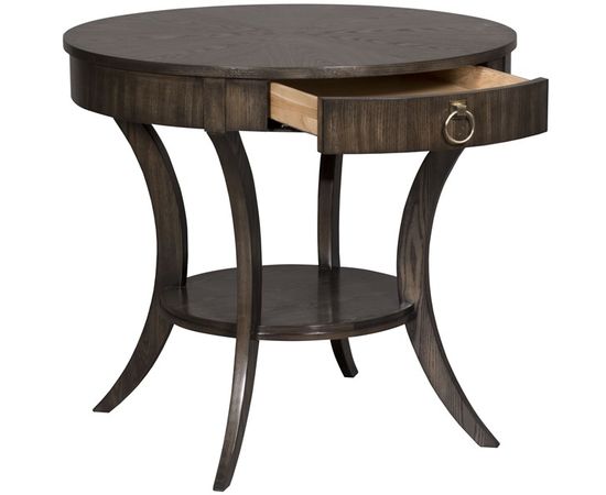 Боковой столик Vanguard Furniture Penrose Circle Lamp Table, фото 4