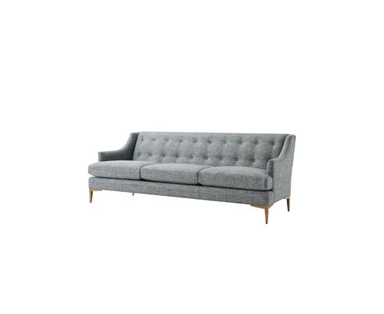 Диван Theodore Alexander Elaine Loveseat (Brass), фото 2