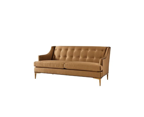 Диван Theodore Alexander Elaine Loveseat (Brass), фото 9