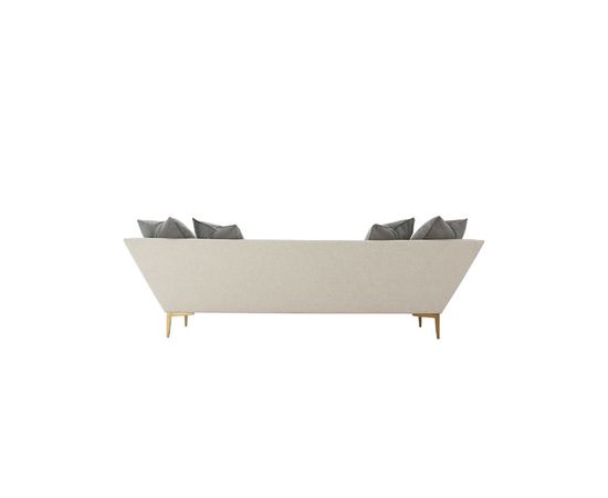 Диван Theodore Alexander Lorne Sofa (Brushed Brass), фото 6