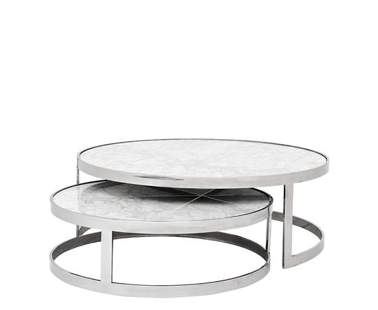 Кофейный столик Eichholtz Coffee Table Fletcher set of 2, фото 1