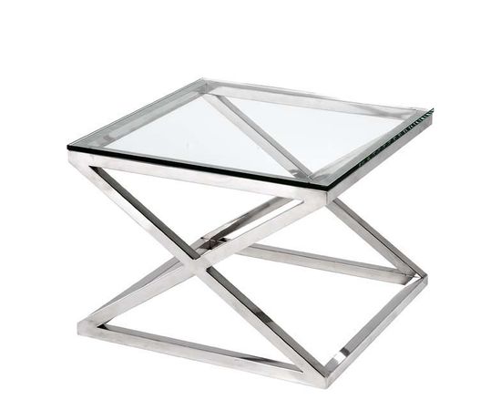 Приставной столик Eichholtz Side Table Criss Cross square, фото 1