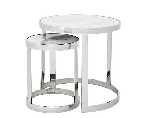 Приставной столик Eichholtz Side Table Fletcher set of 2, фото 1