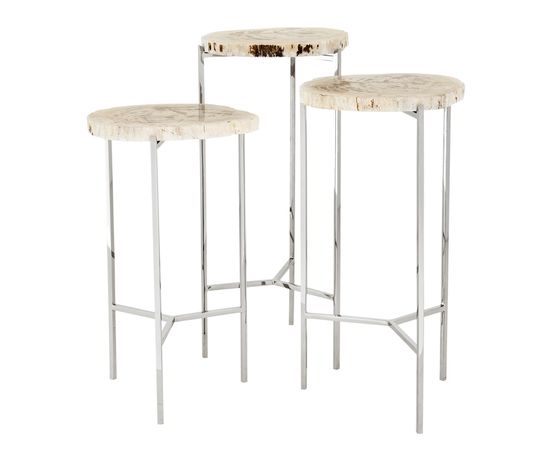 Приставной стол Eichholtz Side Table Newson set of 3, фото 1