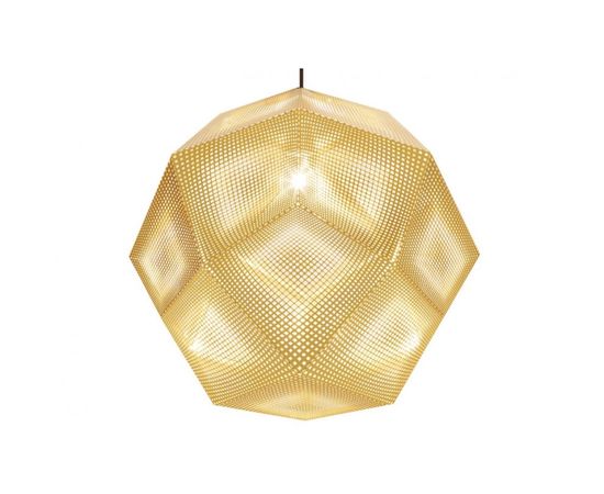 Подвесной светильник Tom Dixon Etch Shade 50cm Brass, фото 1