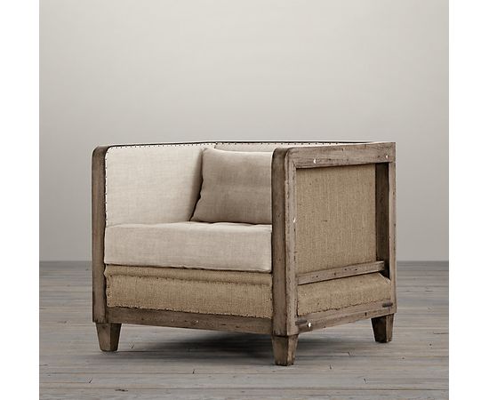 Restoration Hardware Deconstructed Shelter Arm Chair, фото 1