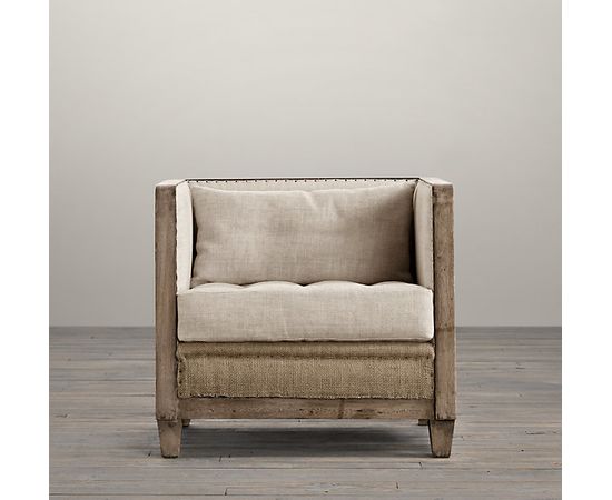 Restoration Hardware Deconstructed Shelter Arm Chair, фото 2