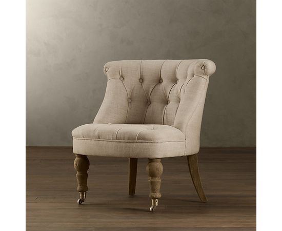 Restoration Hardware Sophie Tufted Slipper Chair, фото 1