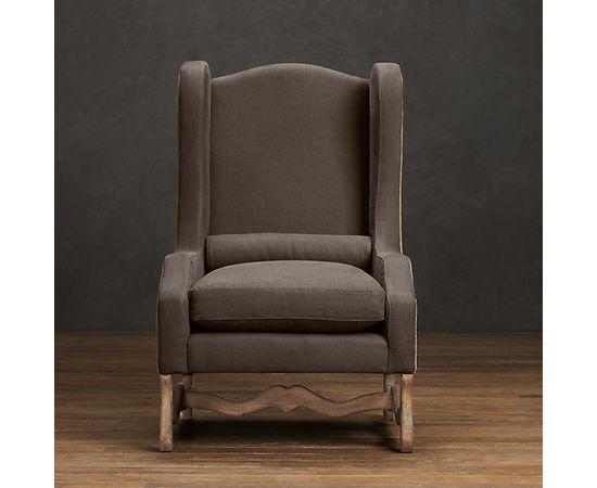 Restoration Hardware Os De Mouton Wing Chair, фото 2