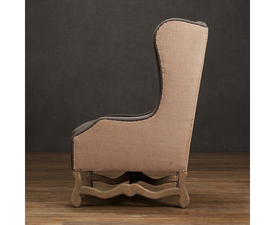 Restoration Hardware Os De Mouton Wing Chair, фото 3