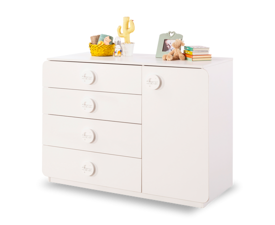 Комод CILEK Baby Cotton Wide Dresser, фото 1