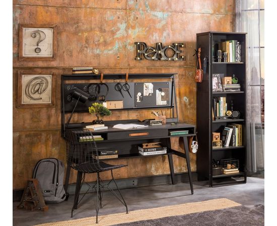 Книжный шкаф CILEK Dark Metal Bookcase, фото 2