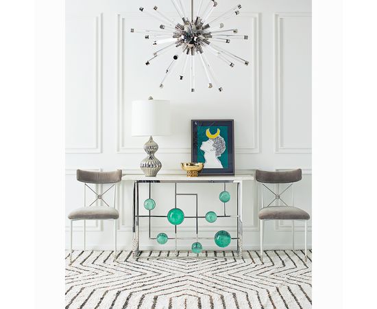 Консоль Jonathan Adler Globo Fretwork Console, фото 5