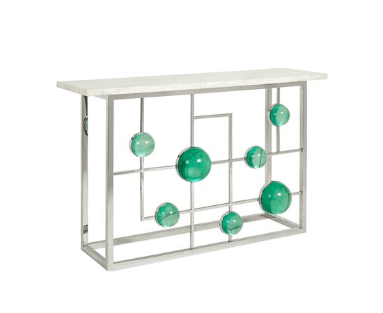 Консоль Jonathan Adler Globo Fretwork Console, фото 1