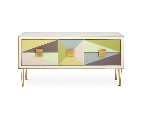 Тумба Jonathan Adler Harlequin Credenza, фото 8