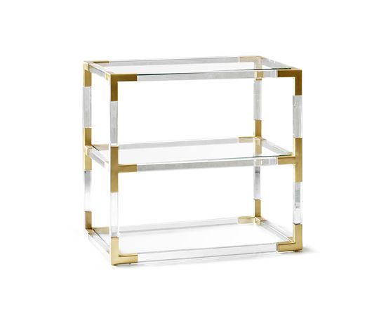 Приставной столик Jonathan Adler Jacques 2-Tier Side Table, фото 1