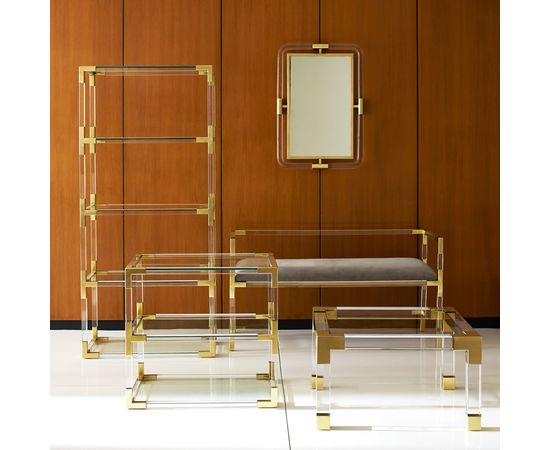 Приставной столик Jonathan Adler Jacques 2-Tier Side Table, фото 3