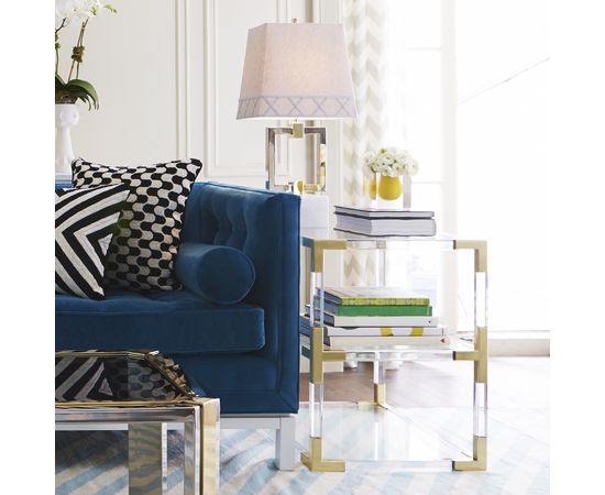 Приставной столик Jonathan Adler Jacques 2-Tier Side Table, фото 4