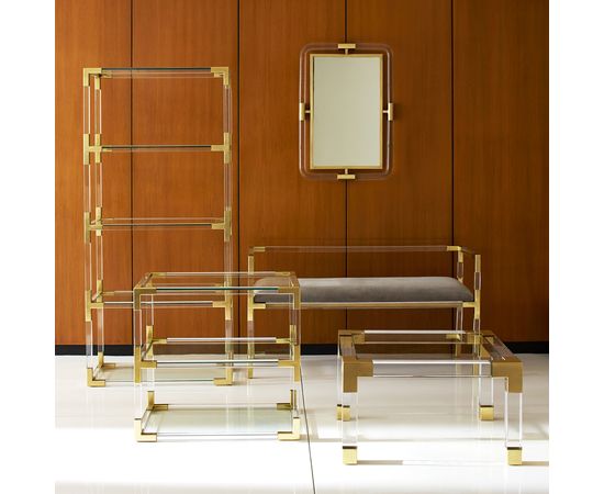 Приставной столик Jonathan Adler Jacques 2-Tier Side Table, фото 5