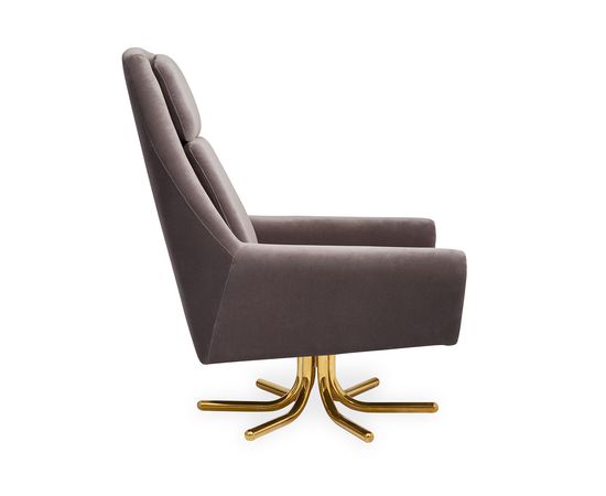 Кресло Jonathan Adler Ultra Swivel Chair, фото 5