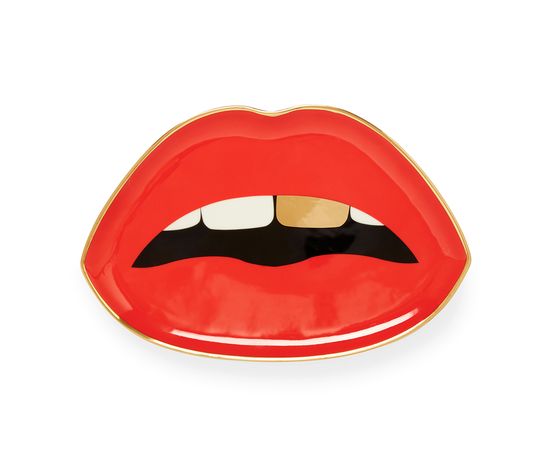 Поднос Jonathan Adler Lips Trinket Tray, фото 2