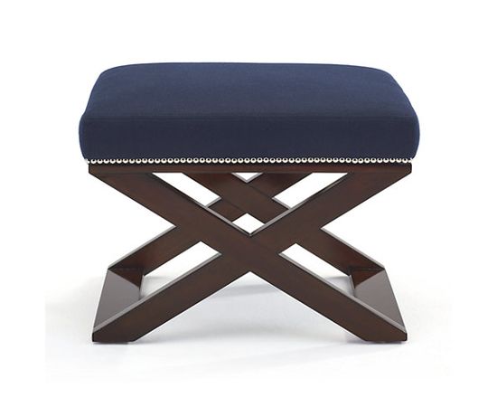 Пуф Ralph Lauren Cote D&#039;Azur Cross-Braced Stool, фото 1