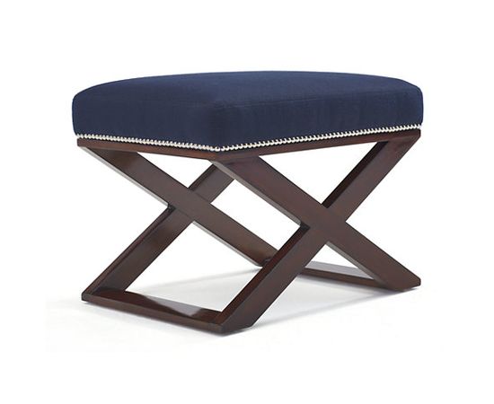 Пуф Ralph Lauren Cote D&#039;Azur Cross-Braced Stool, фото 2