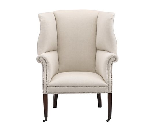 Кресло Ralph Lauren Hepplewhite Wing Chair, Upholstered Back, фото 2