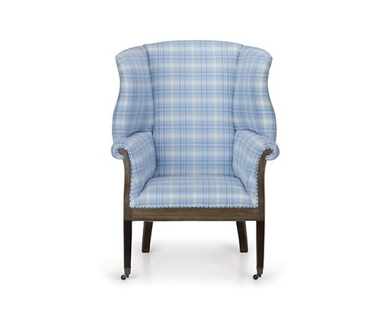 Кресло Ralph Lauren Hepplewhite Wing Chair, Deconstructed Back, фото 2