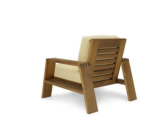 Кресло Ralph Lauren Desert Modern Wood Club Chair, фото 2