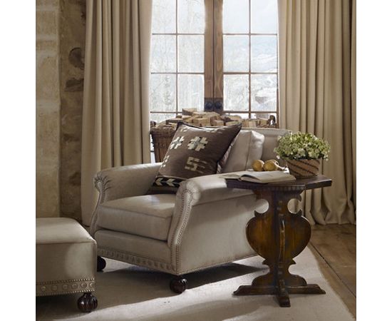 Кресло с пуфом Ralph Lauren Aran Isles Chair &amp; Ottoman, фото 3