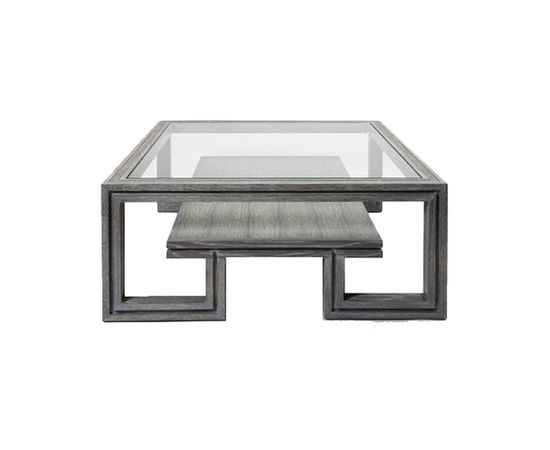 Журнальный столик James Duncan Grey Cerused Coffee Table, фото 1