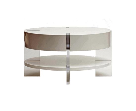 Приставной столик James Duncan Lucite + Lacquer Side Table, фото 1