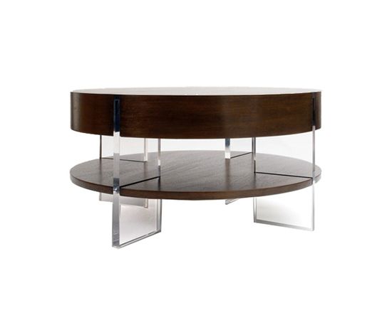 Журнальный столик James Duncan Lucite Club Coffee Table, фото 1