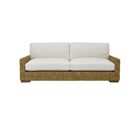 Диван Ralph Lauren Black Palms Woven Sofa, фото 2