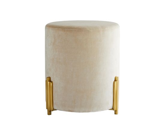 Пуф Arteriors Warby Ottoman Celestial Velvet, фото 3